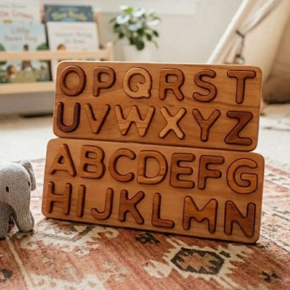 Montessori Ahşap Alfabe Bulmaca