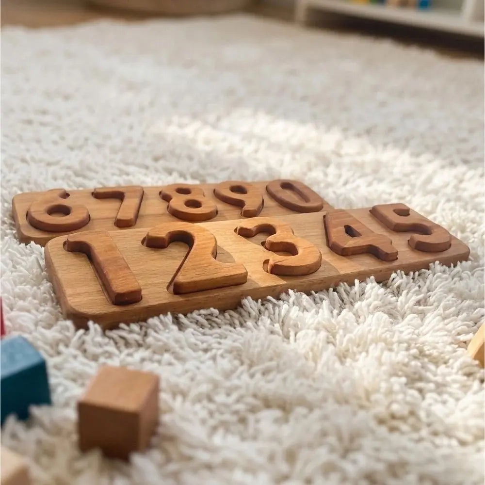 Montessori Ahşap Sayı Bulmaca