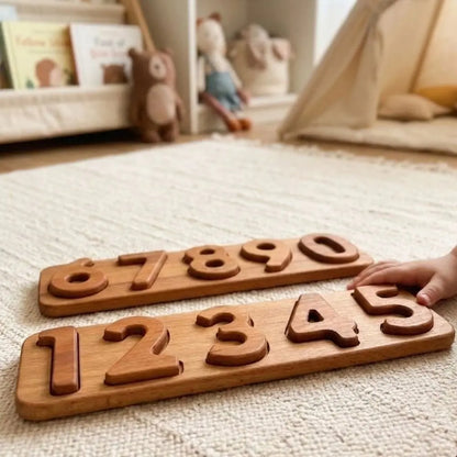 Montessori Ahşap Sayı Bulmaca