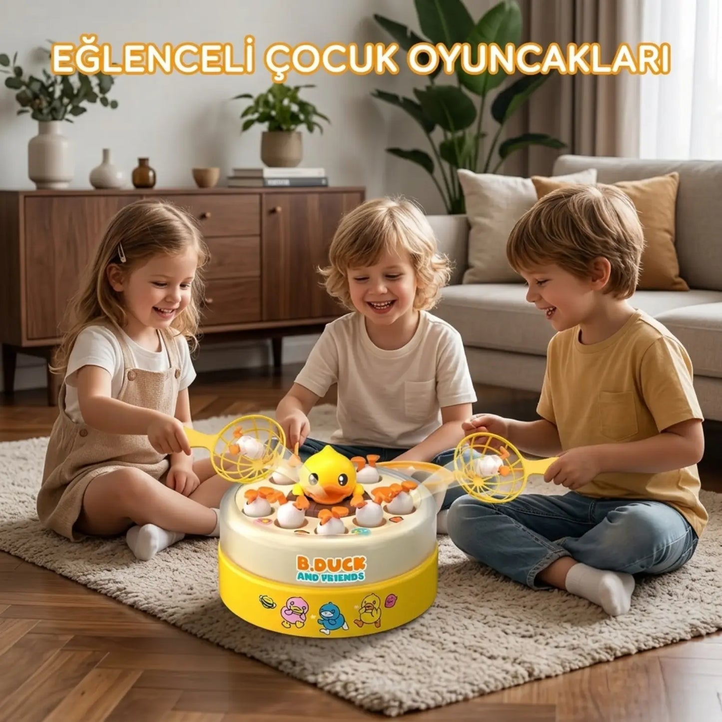 Zıplayan Ördekler Yakalama Oyunu