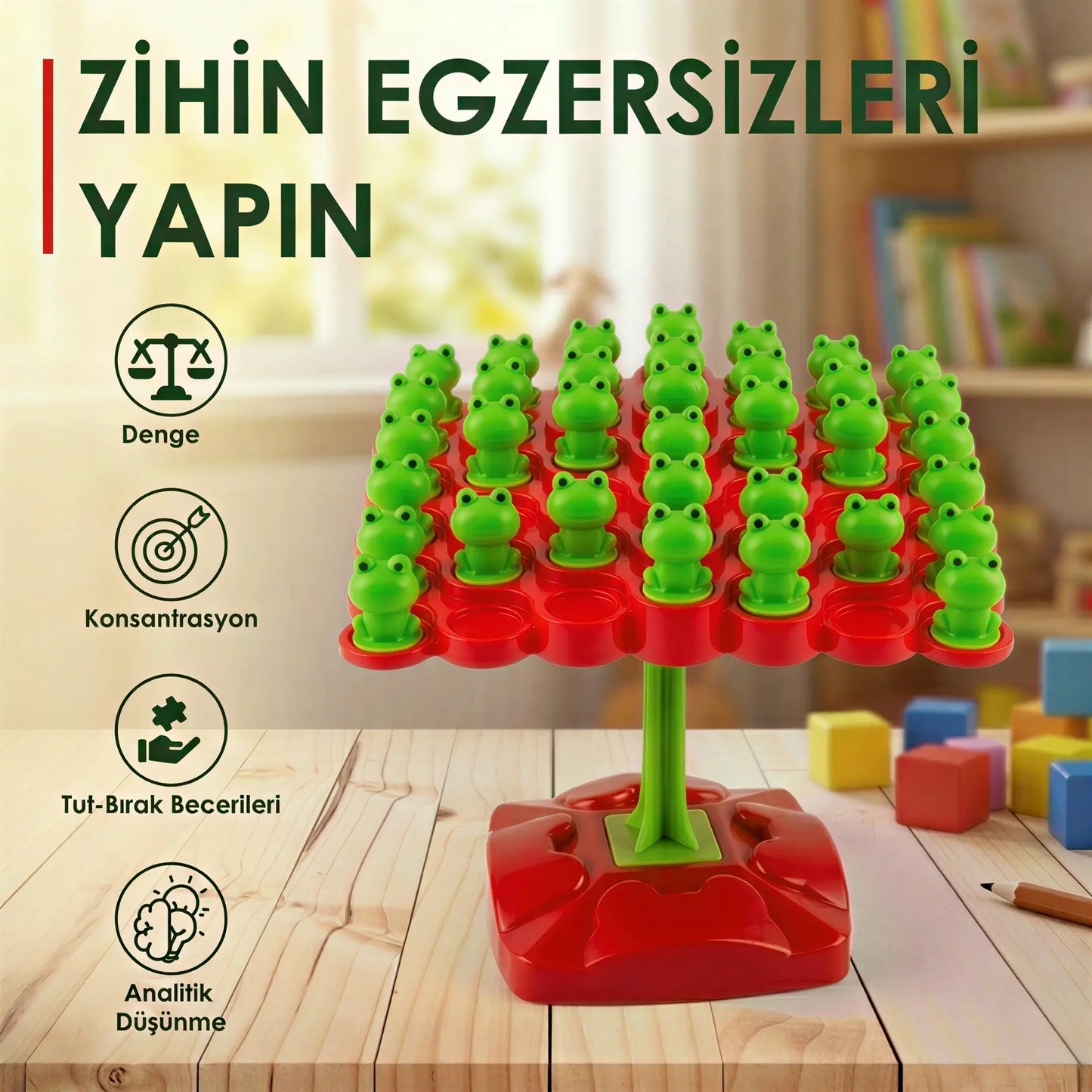 Kurbağa Denge Oyunu Kiddology | Oyunun Akıllı Hali