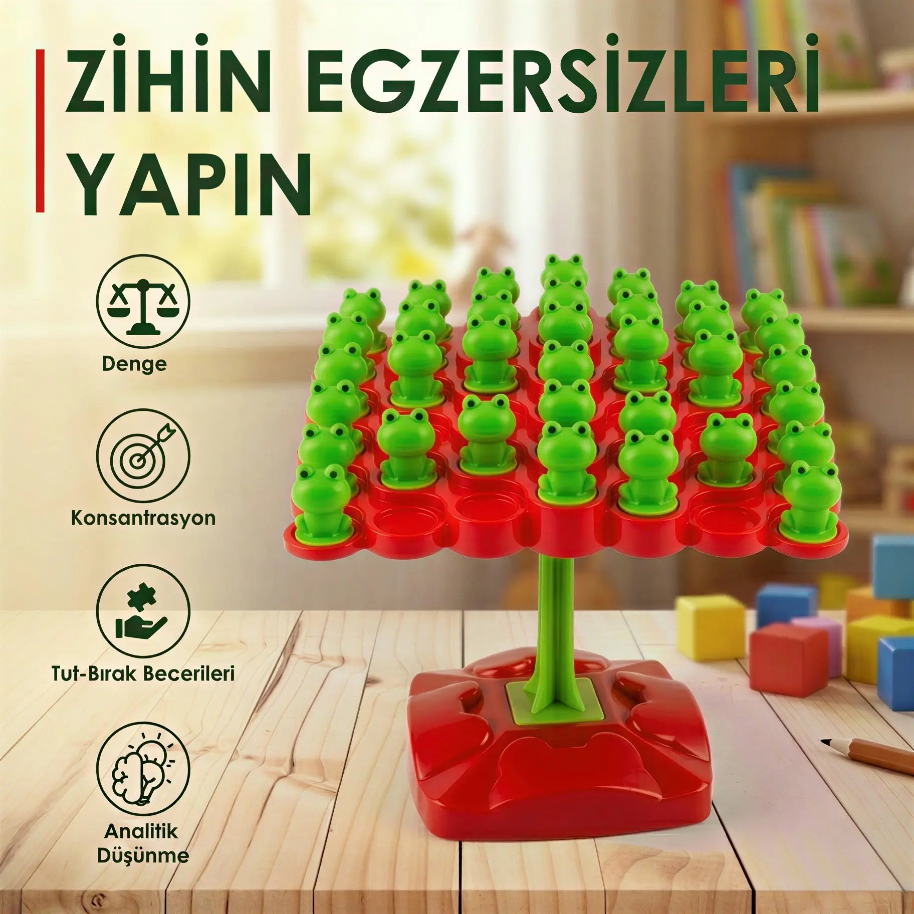 Kurbağa Denge Oyunu Kiddology | Oyunun Akıllı Hali